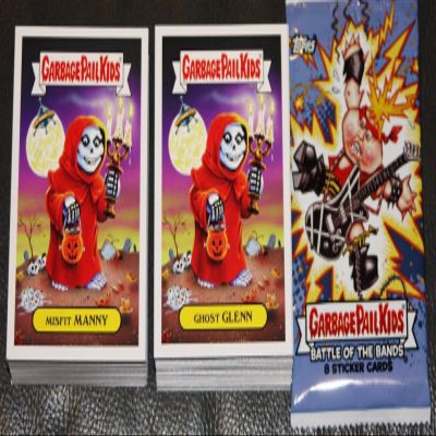 2017 Topps GARBAGE PAIL KIDS Battle of The Bands Complete Base Card Set - 180 Cards