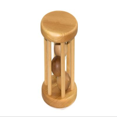 Wooden Baby Rattle  Personalized Wooden Developmental Toy for Infants & Toddlers, Classic Keepsake Gift for Baby Shower and 1st Birthday