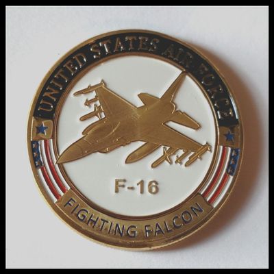 Air Force F-16 Fighting Falcon Challenge Art Coin