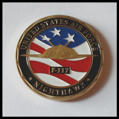 Air Force F-117 Nighthawk Challenge Art Coin