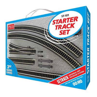 Peco ST-101 OO Scale OO/HO SETRACK STRTR Set