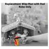 Fisher Price Little People Nativity Manger Replacement Wise Man with Red Robe view 3