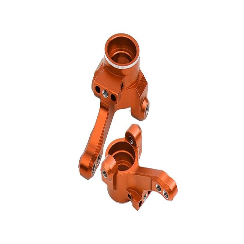 Aluminum Front Knuckle Arm For 1/10 Traxxas Ford GT 4-Tec 2.0 83056-4/4-Tec 3.0 93054-4 - 1Pr Set Orange