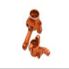 Aluminum Front Knuckle Arm For 1/10 Traxxas Ford GT 4-Tec 2.0 83056-4/4-Tec 3.0 93054-4 - 1Pr Set Orange view 1