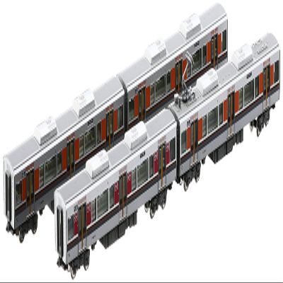 Kato N-Gauge Series 323 Osaka Loop Line (Add-on 4-Car Set) [10-1466] (Japan Import)