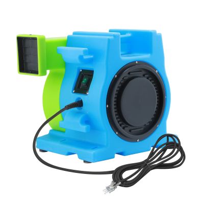 MOUNTO 1.5hp Inflatable Bounce House Blower, Energy Efficient, Low Amp Draw Inflatable Blowers for Inflatable Bounce House, Water Slide, and Obstacle Course for Kids