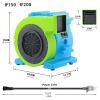 MOUNTO 1.5hp Inflatable Bounce House Blower, Energy Efficient, Low Amp Draw Inflatable Blowers for Inflatable Bounce House, Water Slide, and Obstacle Course for Kids view 2