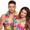 Boland 10131898 de Luxe Hawaiian Chain, Rainbow Colours view 2