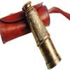 Calvin Handicrafts  Handmade Brass Nautical Telescope with Leather Case Designer Spyglass Engraved Dollond London 1920 Marine Telescope Fully Functional Telescope Maritime Gift Item view 1