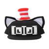 elope Dr. Seuss Cat in The Hat Building Blocks Snapback Hat, Standard Black view 1
