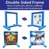 TentandTable Sealed Air Frame Game | Mermaid Treasure | Ball and Bag Toss | Includes Frame, Panel, Hand Air Pump, Balls, and Storage Bag | for Backyards, Carnivals, Schools, Birthday Parties view 3