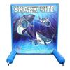 TentandTable Sealed Air Frame Game | Shark Bite | Ball and Bag Toss | Includes Frame, Panel, Hand Air Pump, Balls, and Storage Bag | for Backyards, Carnivals, Schools, Birthday Parties view 1