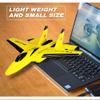 Goolsky Flybear FX-820 RC Plane 2.4GHz 2CH Remote Control Airplane SU-35 RC Glider 290mm Wingspan EPP Micro Plane Indoor RC Airplane Aircraft RTF view 4