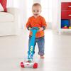 Fisher-Price Corn Popper Baby Toy, Toddler Push Toy with Ball-Popping Action for 1 Year Old and Up, 2-Piece Assembly, Blue view 2
