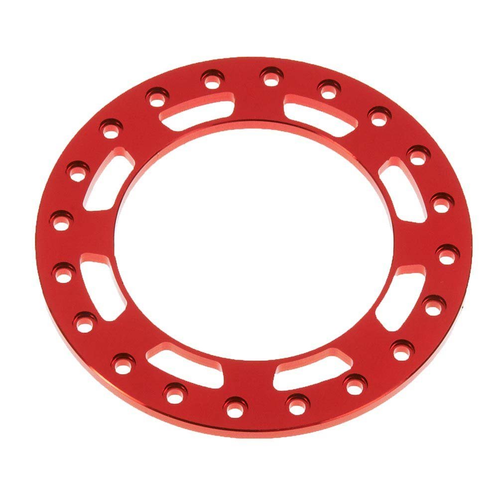Beadlock Rings TRO 1.7" Wheels Red