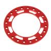 Beadlock Rings TRO 1.7" Wheels Red view 1