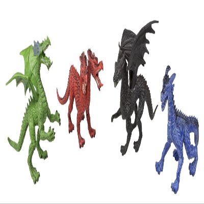 Idena 40090 Dragon Play Set (4 Pieces)