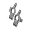 Aluminum Rear Knuckle Arm For 1/10 Traxxas Ford GT 4-Tec 2.0 83056-4/4-Tec 3.0 93054-4 - 2Pc Set Gray Silver view 1