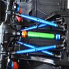 GPM For Traxxas TRX-4 Trail Defender Crawler Upgrade Parts Aluminum Turnbuckles - 7Pc Set Brown view 2