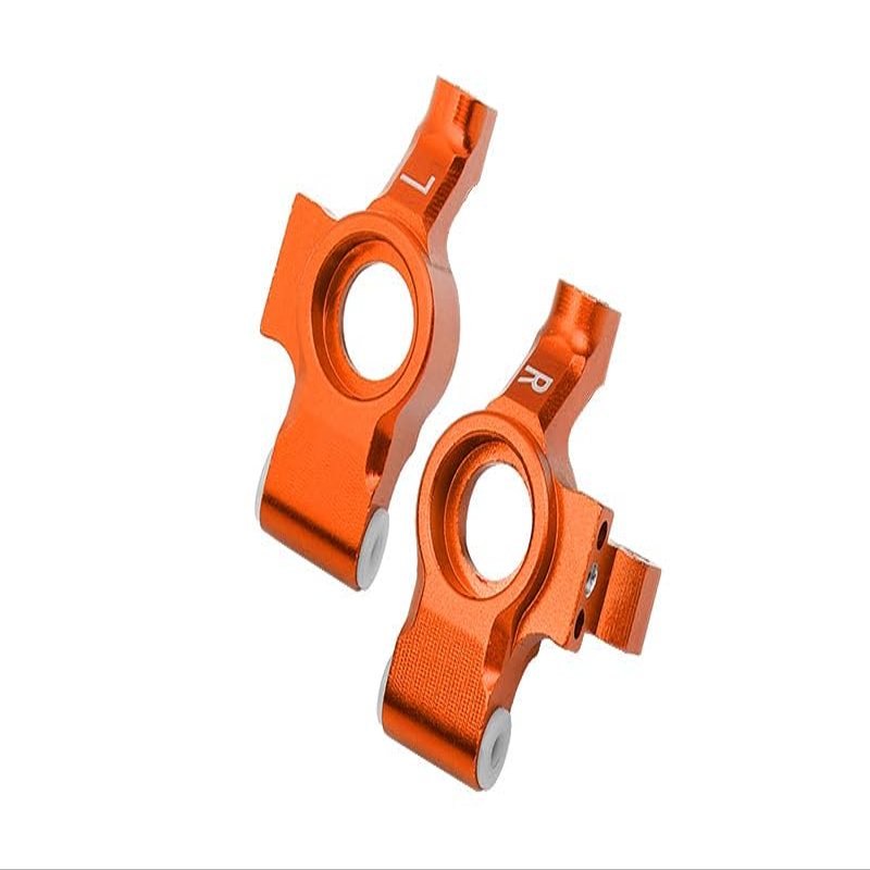 Aluminum Rear Knuckle Arm For 1/10 Traxxas Ford GT 4-Tec 2.0 83056-4/4-Tec 3.0 93054-4 - 2Pc Set Orange