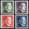 4 DIFFERENT FLAWLESS JUMBO HITLER PORTRAIT STAMPS! TOP 4 DENOMINATIONS! VIVID COLORS & ENGRAVING! view 1