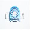 Aluminum Motor Mount Plate with Heat Sink Fins for 1/10 Traxxas Ford GT 4-Tec 2.0 83056-4/4-Tec 3.0 93054-4 - 1Pc Set Blue view 1
