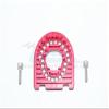 Aluminum Motor Mount Plate With Heat Sink Fins For 1/10 Traxxas Ford GT 4-Tec 2.0 83056-4/4-Tec 3.0 93054-4 - 1Pc Set Red view 1