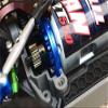 Aluminum Motor Mount Plate With Heat Sink Fins For 1/10 Traxxas Ford GT 4-Tec 2.0 83056-4/4-Tec 3.0 93054-4 - 1Pc Set Red view 3
