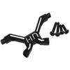 Hot Racing LRR28X01 Black Aluminum Shock Tower Brace Rock Rey view 1