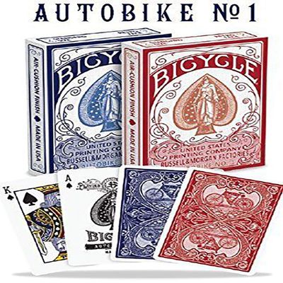 Bicycle Autobike No. 1 Playing Cards [colors may vary]
