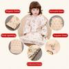 Angelife Sleeping Bag Organic Cotton Thickened Removable Sleeves Baby Wearable Blanket, for Spring Fall view 2