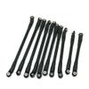 10Pcs 313MM RC Links CNC Aluminum Rod Link Linkage Wheelbase Set for 1/10 Axial SCX10 II 90046 90047 Crawler Accessories view 2