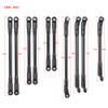 10Pcs 313MM RC Links CNC Aluminum Rod Link Linkage Wheelbase Set for 1/10 Axial SCX10 II 90046 90047 Crawler Accessories view 3