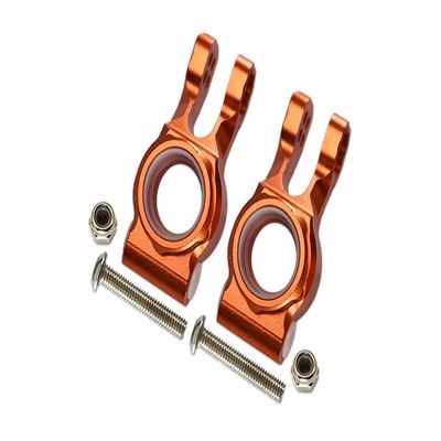 Aluminum Rear Knuckle Arm for Arrma SENTON/TALION/INFRACTION/INFRACTION V2 / LIMITLESS/FIRETEAM - 1Pr Set Orange