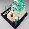 Kawada Paper Nano-Osaka Castle Deluxe Edition PND-004 view 4