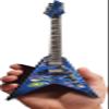 Axe Heaven Megadeth Dave Mustaine Rust In Peace Dean 1/4 Scale Guitar view 1