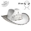 Boland 04391 Hat Glimmer White view 3