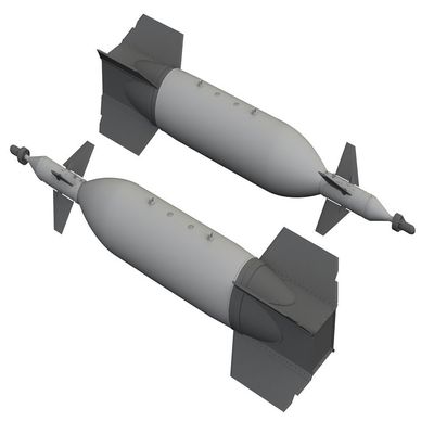 Eduard EDB632112 Brassin 1:32 -GBU-11 Laser Guided Bomb kit, Various.