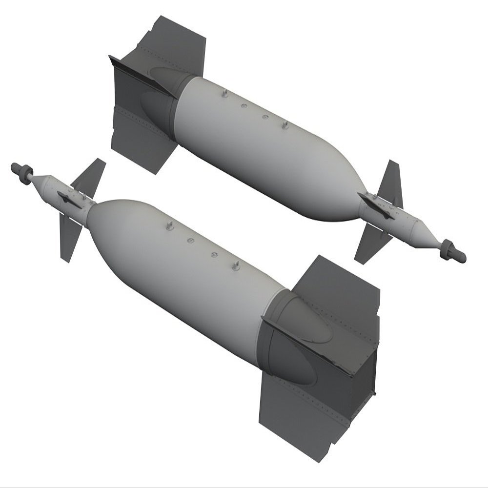 Eduard EDB632112 Brassin 1:32 -GBU-11 Laser Guided Bomb kit, Various.