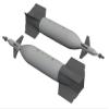 Eduard EDB632112 Brassin 1:32 -GBU-11 Laser Guided Bomb kit, Various. view 1