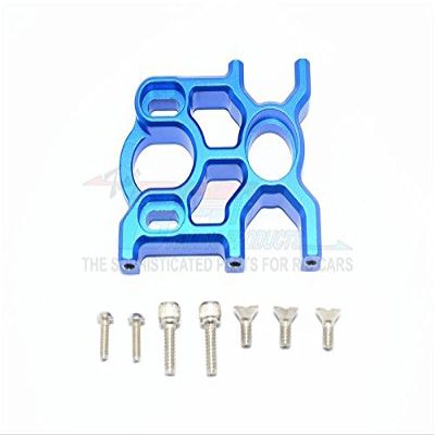 1:8 KRATON 6S BLX/OUTCAST 6S BLX/KRATON 6S V5 / NOTORIOUS 6S V5 Upgrade Parts Aluminum Center Differential And Motor Mount - 1 Set Blue