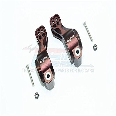 Aluminum Rear Knuckle Arm for Arrma SENTON/TALION/INFRACTION/INFRACTION V2 / LIMITLESS/FIRETEAM - 1Pr Set Brown