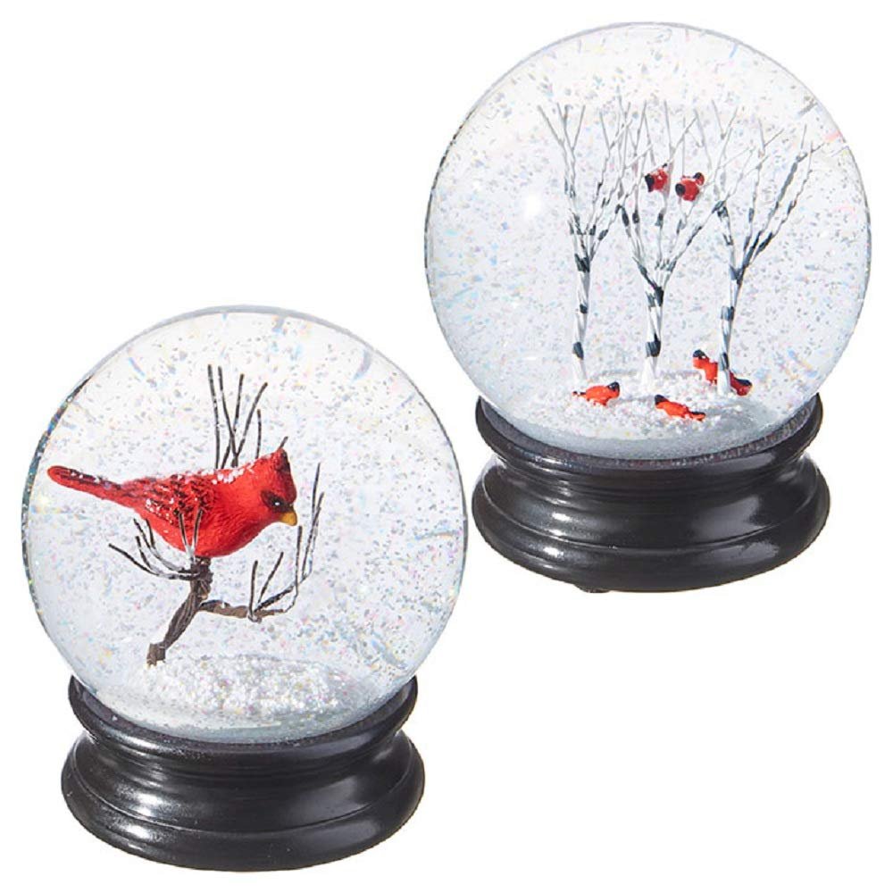 4.75" CARDINAL WATER GLOBE by RAZ Imports, Inc