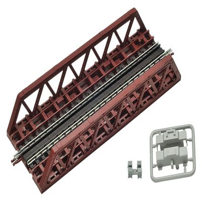 3250 Pony-Truss Railway Bridge (F) (Red)