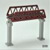 3250 Pony-Truss Railway Bridge (F) (Red) view 2