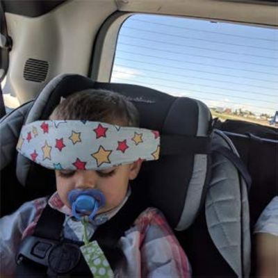 Luckyiren Baby Car Seat Headrest, Toddler Neck Pillow for Car Seat & Stroller Infant Head Band Strap for Sleeping Kids, Children, and Toddlers