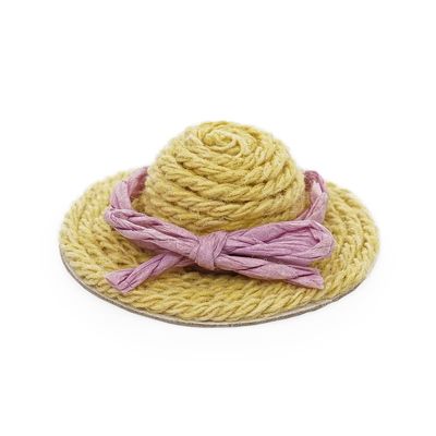 Odoria 1/12 Miniature Straw Hat Dollhouse Decoration Accessories