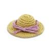 Odoria 1/12 Miniature Straw Hat Dollhouse Decoration Accessories view 1
