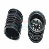 GPM For Tamiya 1/14 Truck Upgrade Parts Aluminum Rear Wheel 9-Hole Design - 1Pr Set Black view 2