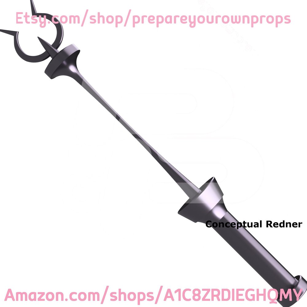 3D Printed Little Witch Academia Wand Kit